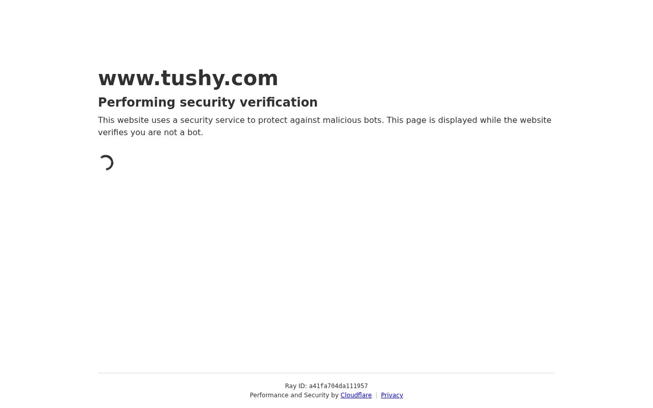 Tushy